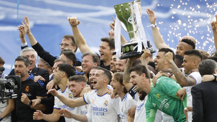 Real Madrid se consagró campeón de la Liga española