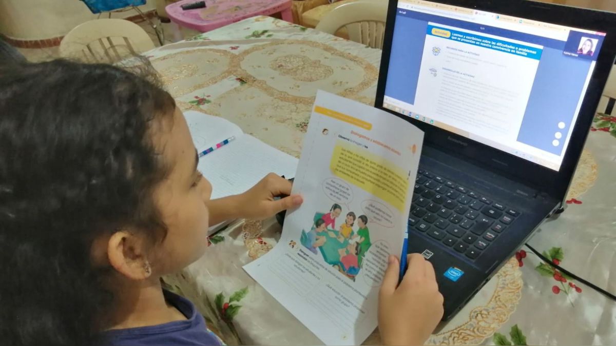 79 colegios públicos continúan con clases virtuales en Lambayeque