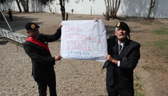 Comandos de Chavín de Huántar piden renuncia de Pedro Castillo