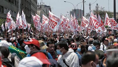 El secretario del Sindicato Unitario de Trabajadores en la Educación del Perú (Sutep) contó que habrá una marcha ante la crisis social