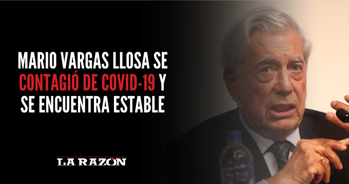 Mario Vargas Llosa se contagió de COVID-19 y se encuentra estable