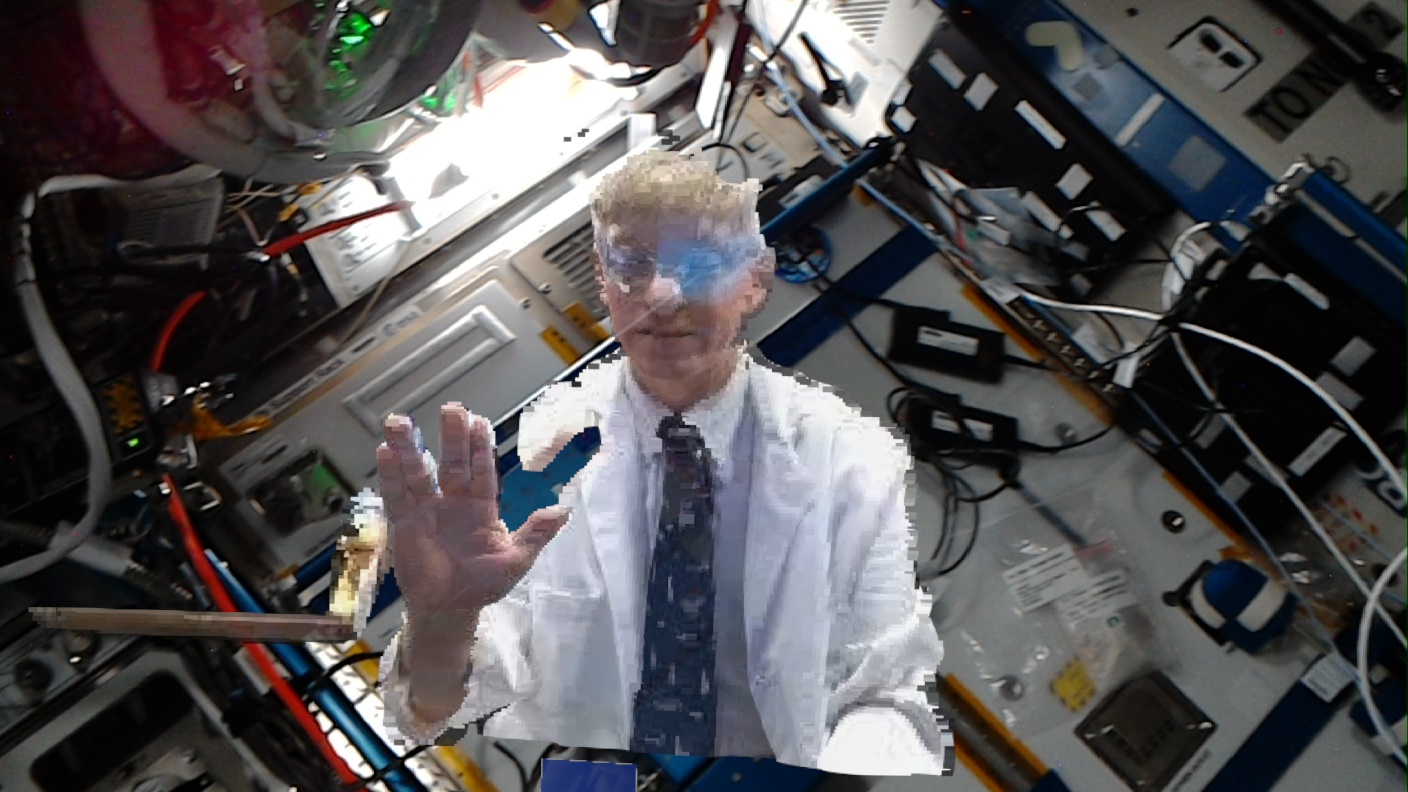 La NASA logra «teletransportar» a un doctor a la EEI