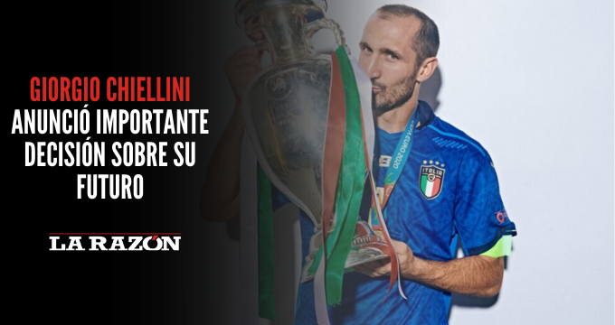 Giorgio Chiellini Anunció Su Retiro De La Selección Italiana La Razón