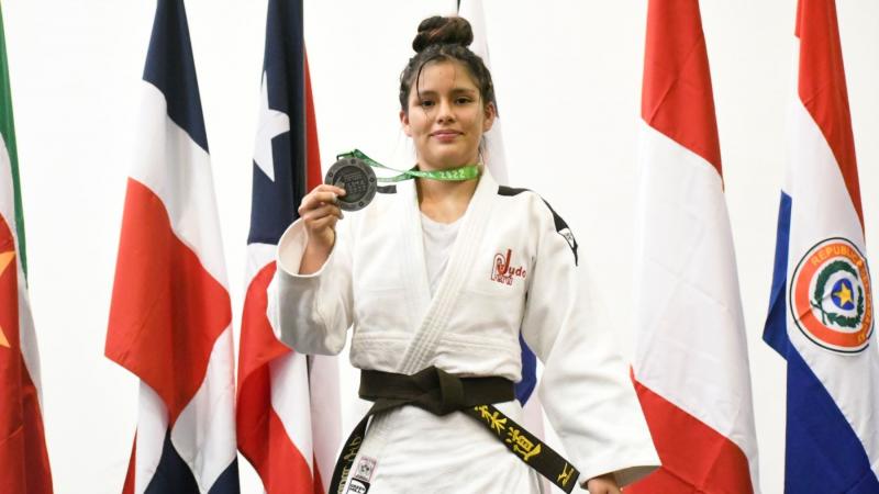 Peruana logra la plata en Judo Lima 2022