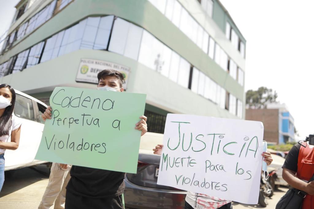 Marcha contra violadores