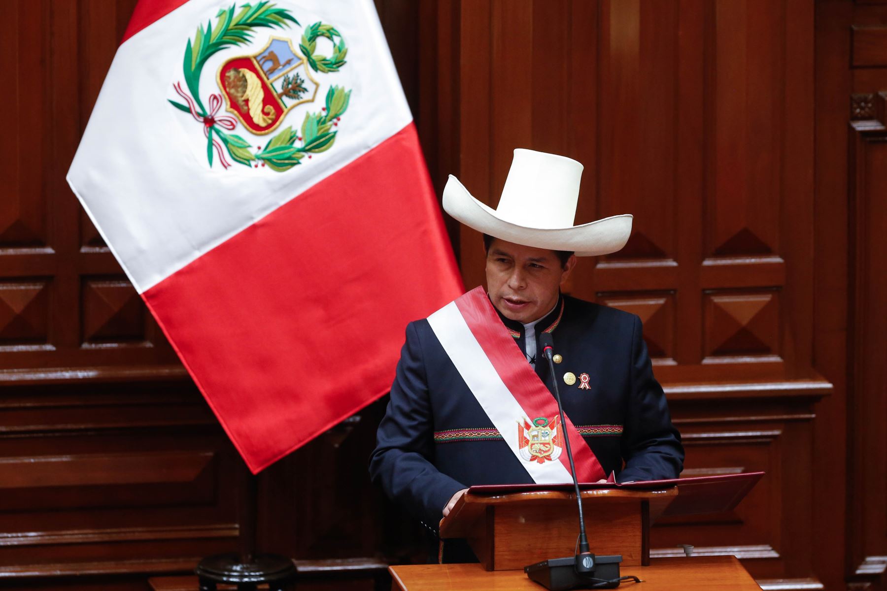 Dirigentes piden renuncia del presidente Pedro Castillo en Huancayo