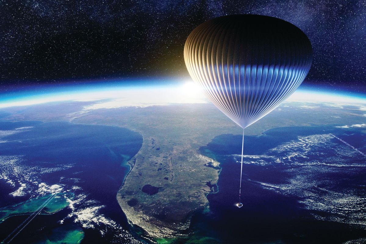 Compañía quiere llevar pasajeros al espacio mediante globos