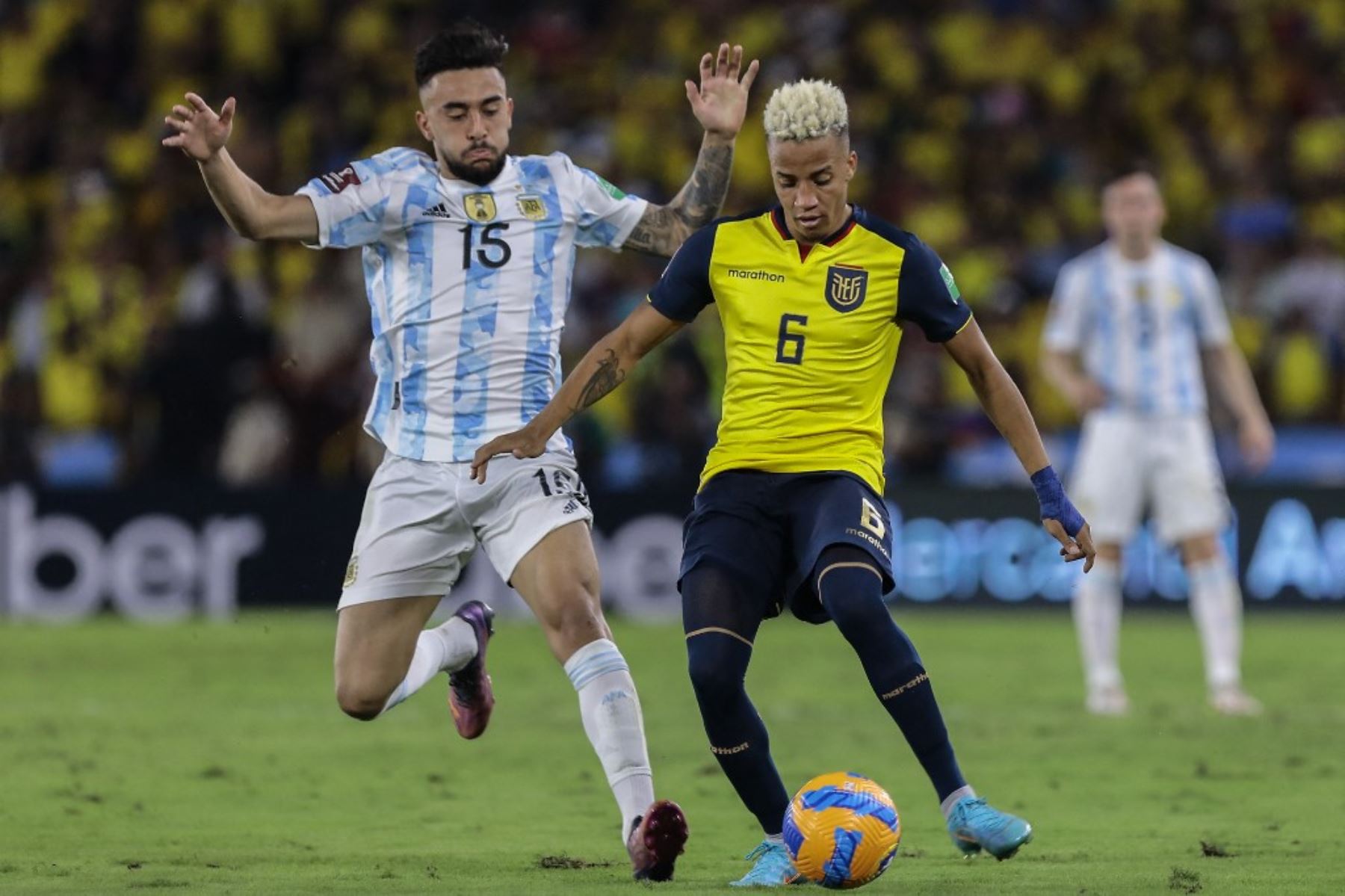La tabla si Ecuador queda fuera del Mundial