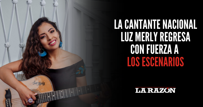 La cantante nacional Luz Merly regresa con fuerza a los escenarios