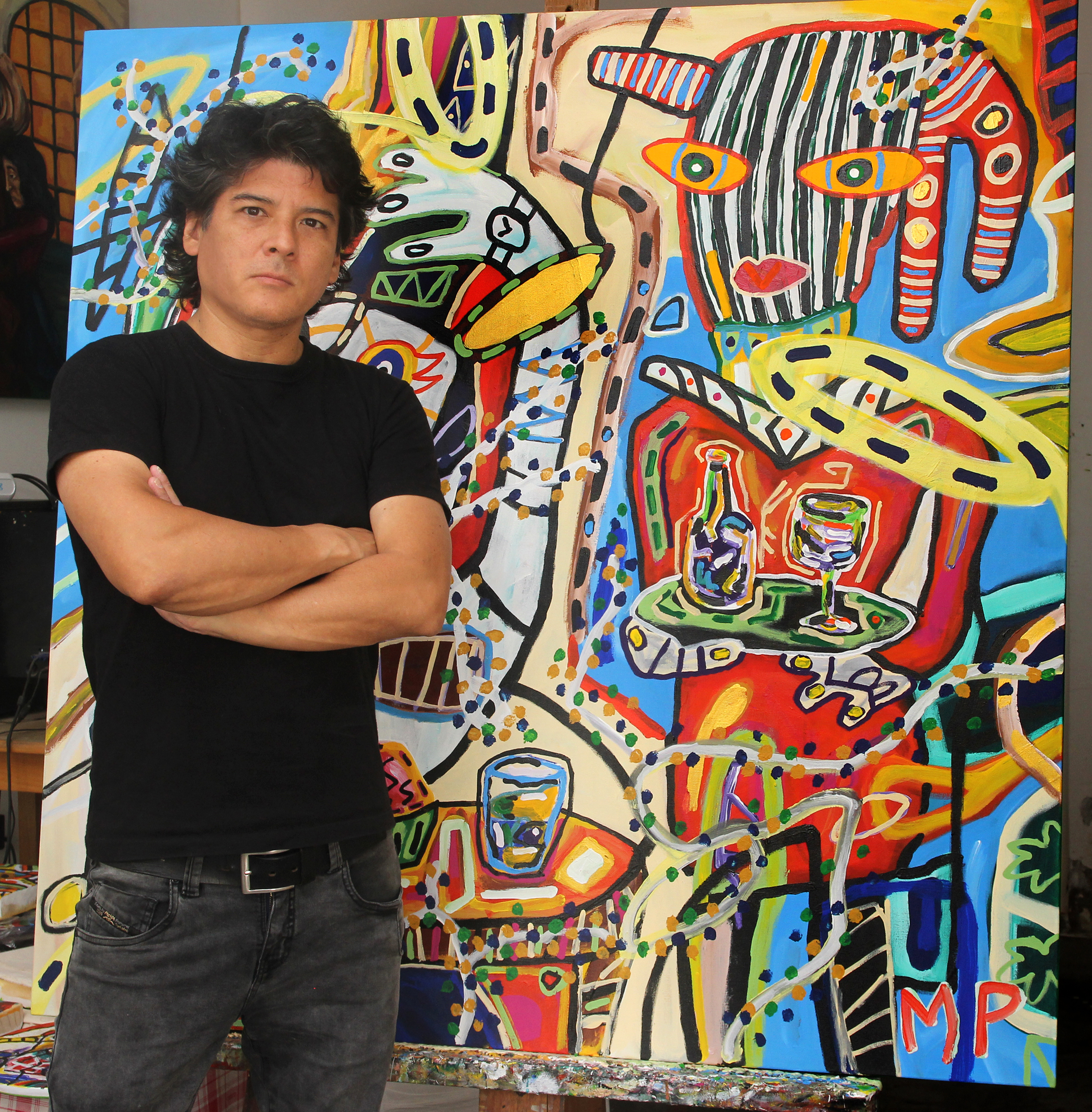 'Big City Nights': Exposicion del artista Marco Palacios del 6 al 31 de mayo