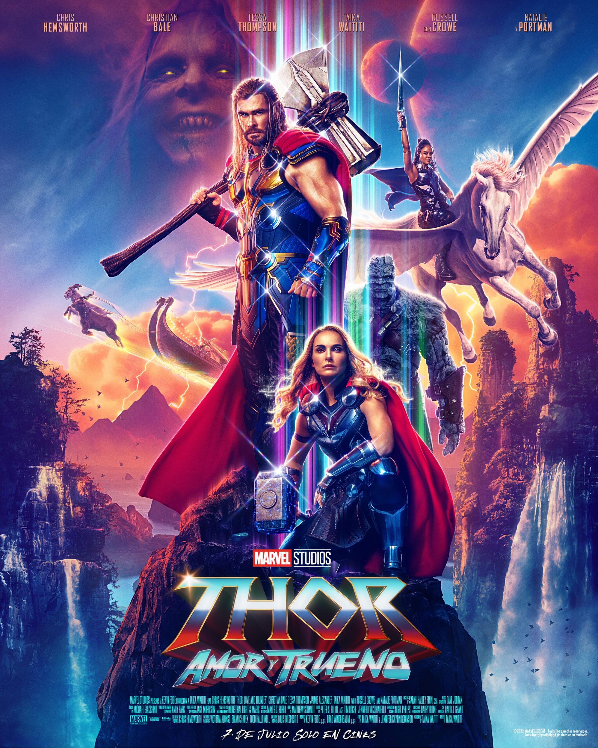 ‘THOR: AMOR Y TRUENO’: Marvel Studios presenta nuevo póster y tráiler