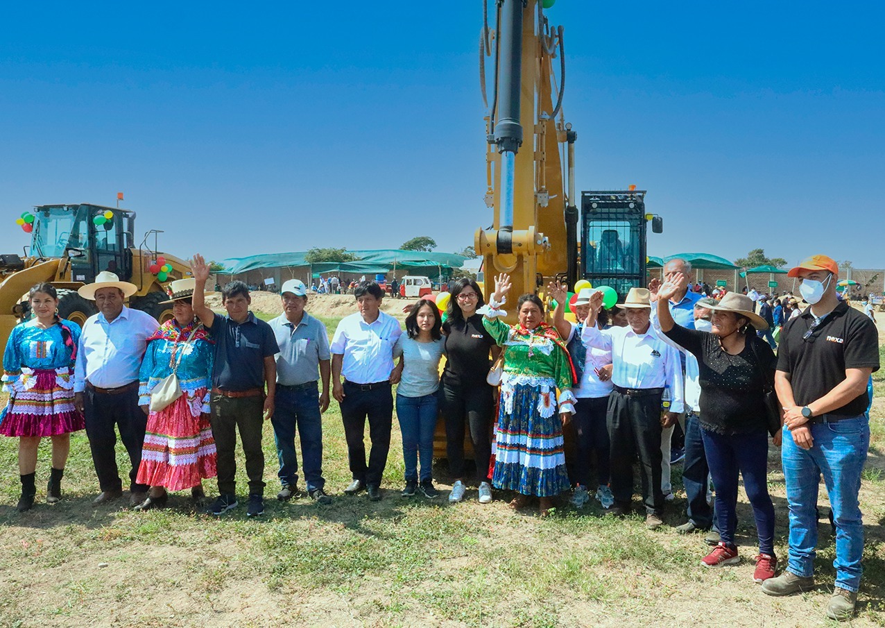 Comunidad de Chavín obtiene maquinaria para fortalecer agricultura y ganadería