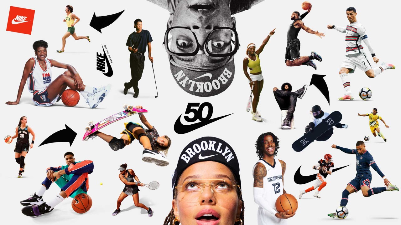 La reconocida marca Nike celebra su 50° aniversario