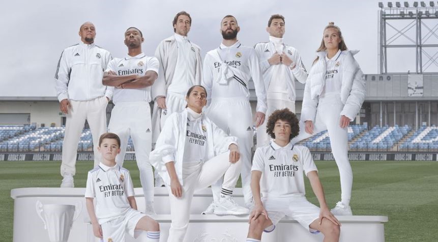 Real Madrid presentó su nueva camiseta para la temporada 2022-2023