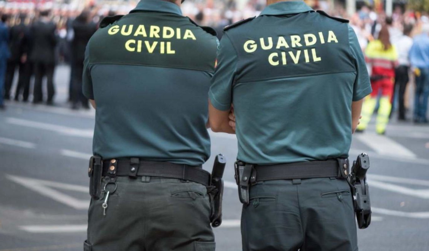 La Guardia Civil detuvo a hombre que intentó violar a mujer y su hija
