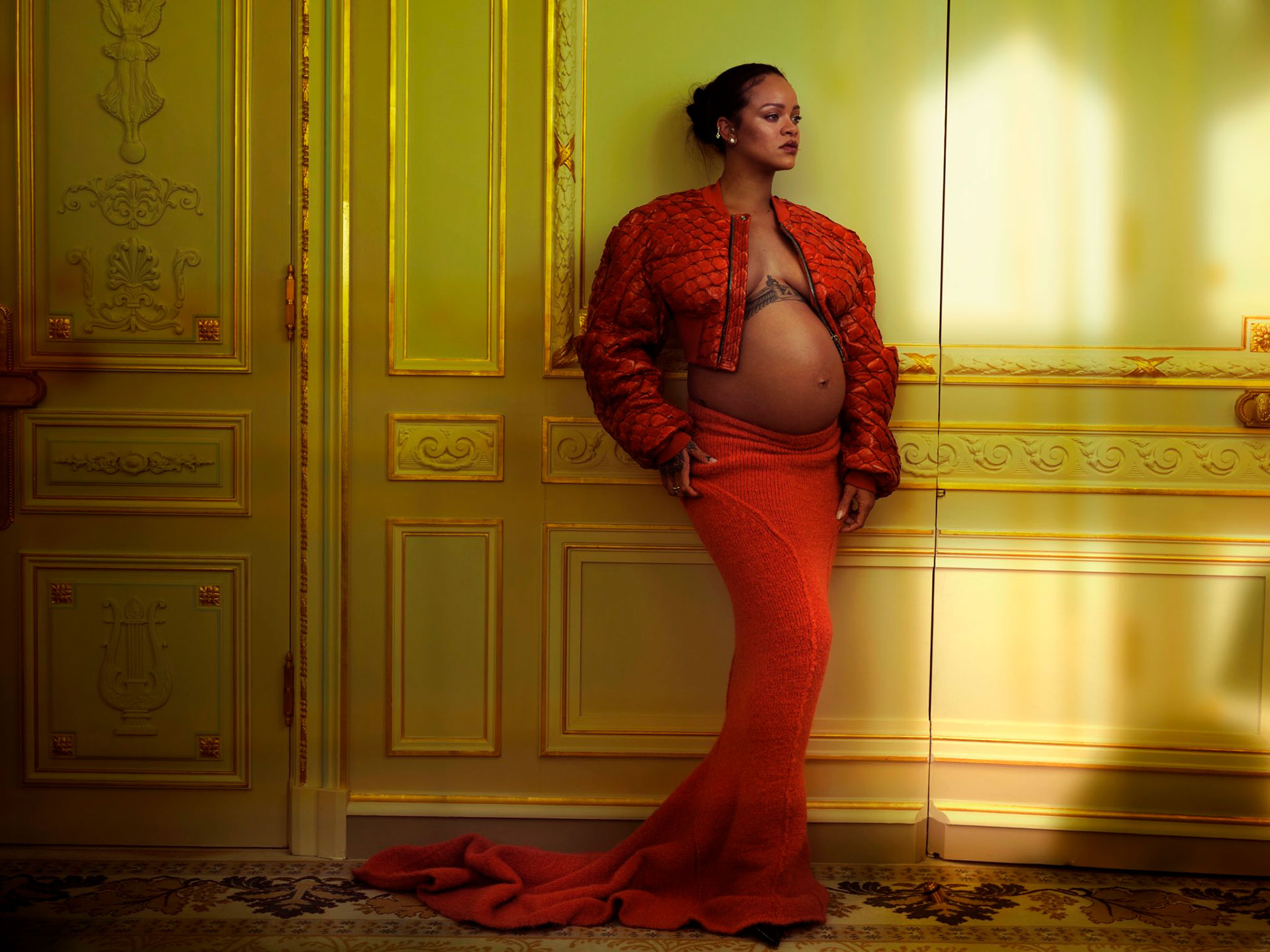 Rihanna dio a luz a su primer hijo
