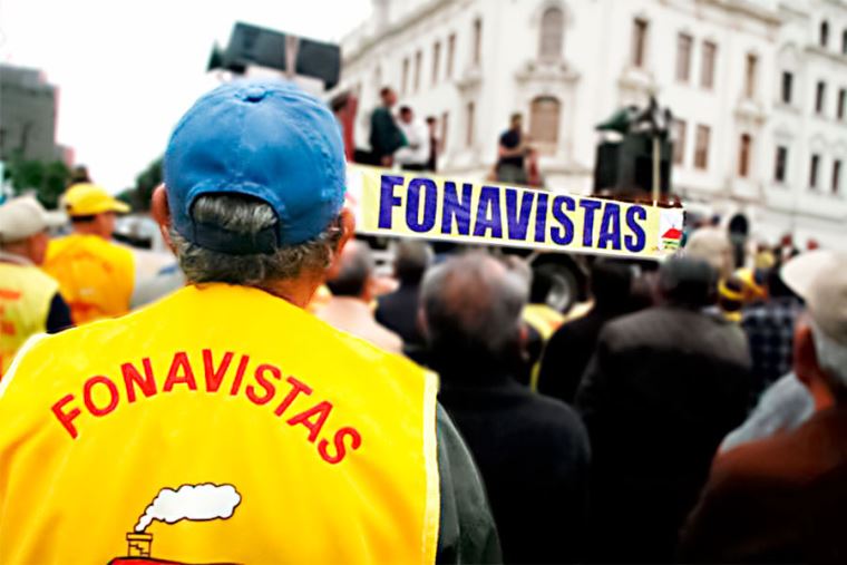 Fonavistas exigen a Castillo cumplir devolución de aportes