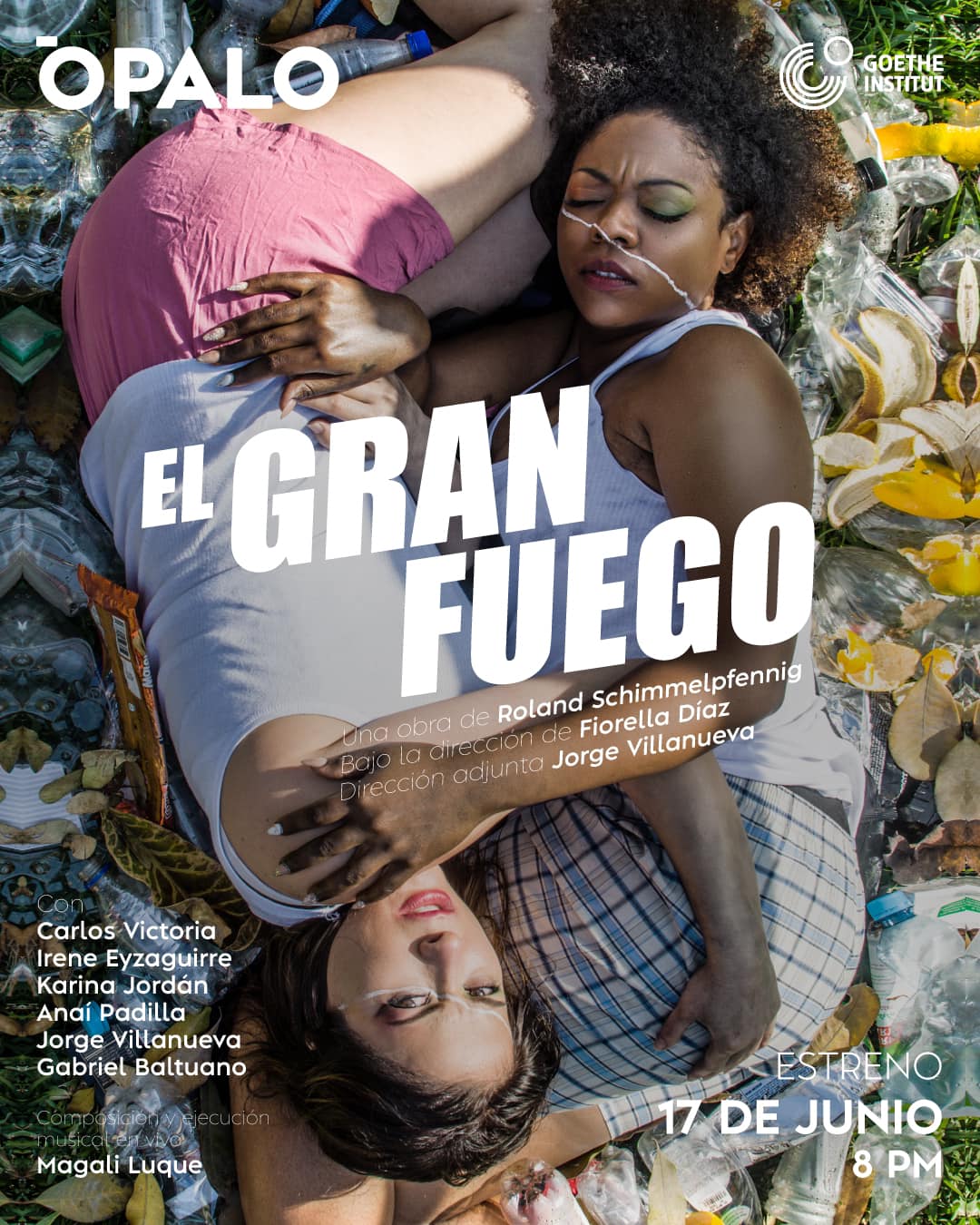 'El gran fuego': Obra se estrenará el 17 de junio en el Auditorio del Goethe-Institut Perú