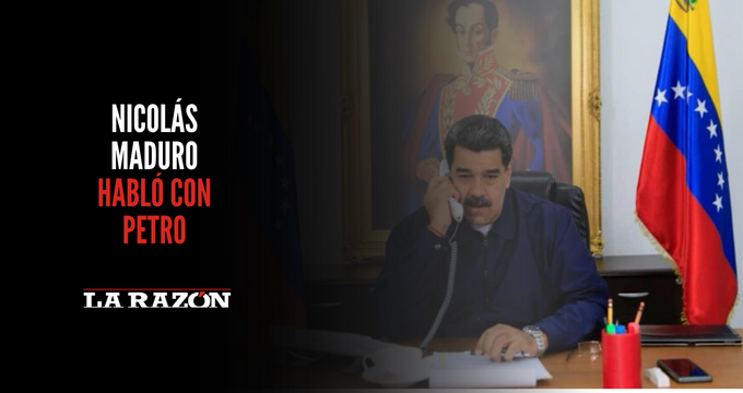 Nicolás Maduro habló con Gustavo Petro