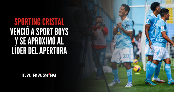 Sporting Cristal venció a Sport Boys y se aproximó al líder del Apertura