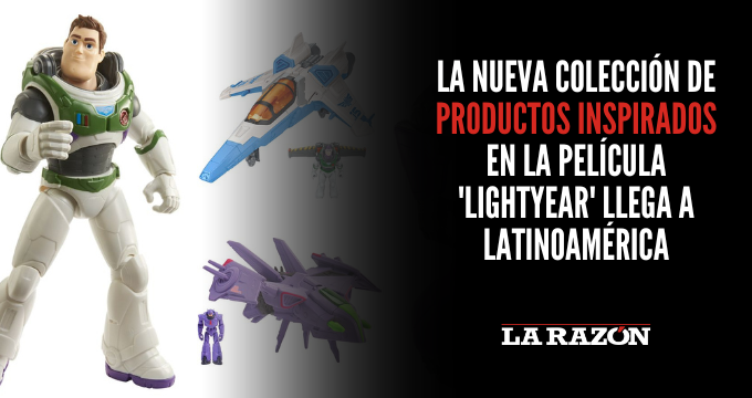 La nueva colección de productos inspirados en la película ‘Lightyear’ llega a Latinoamérica