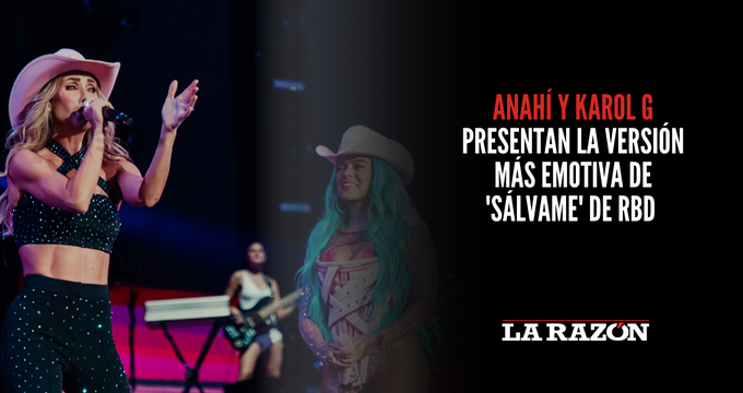 Anahí y Karol G presentan la versión más emotiva de ‘Sálvame’ de RBD