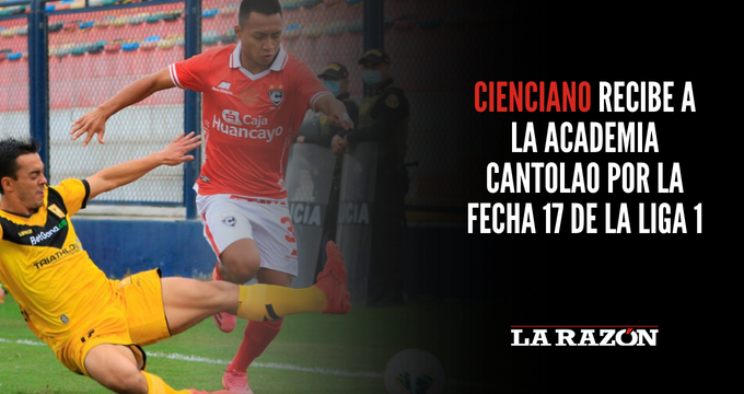 Cienciano recibe a la Academia Cantolao por la fecha 17 de la Liga 1