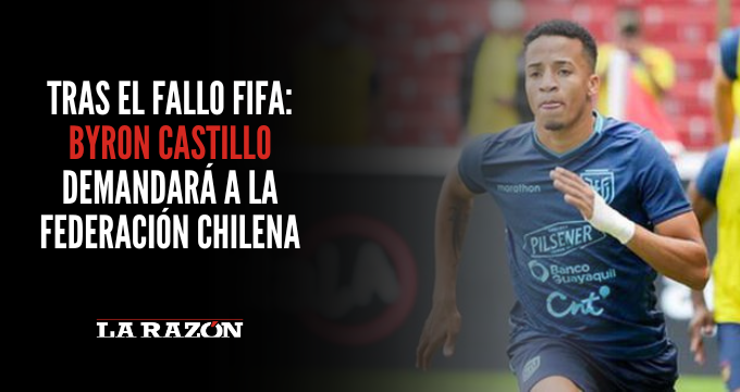Tras el fallo FIFA: Byron Castillo demandará a la Federación Chilena