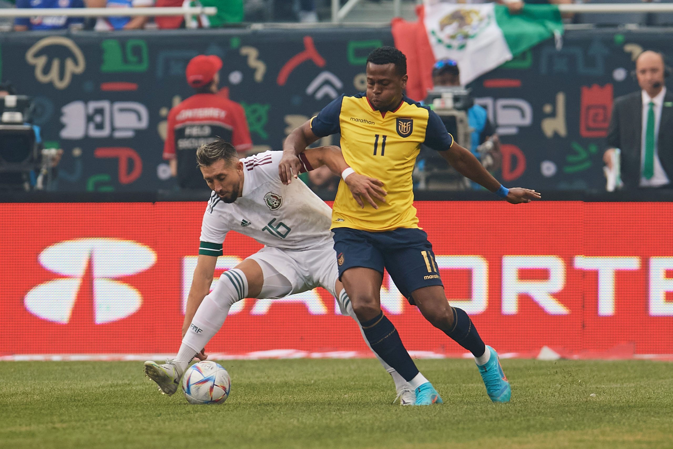 Ecuador empató con México en amistoso previo a Qatar 2022