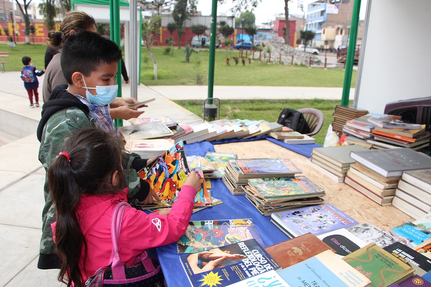 Feria de Libros y Artes "Ciudad con Cultura" llega a Santa Anita
