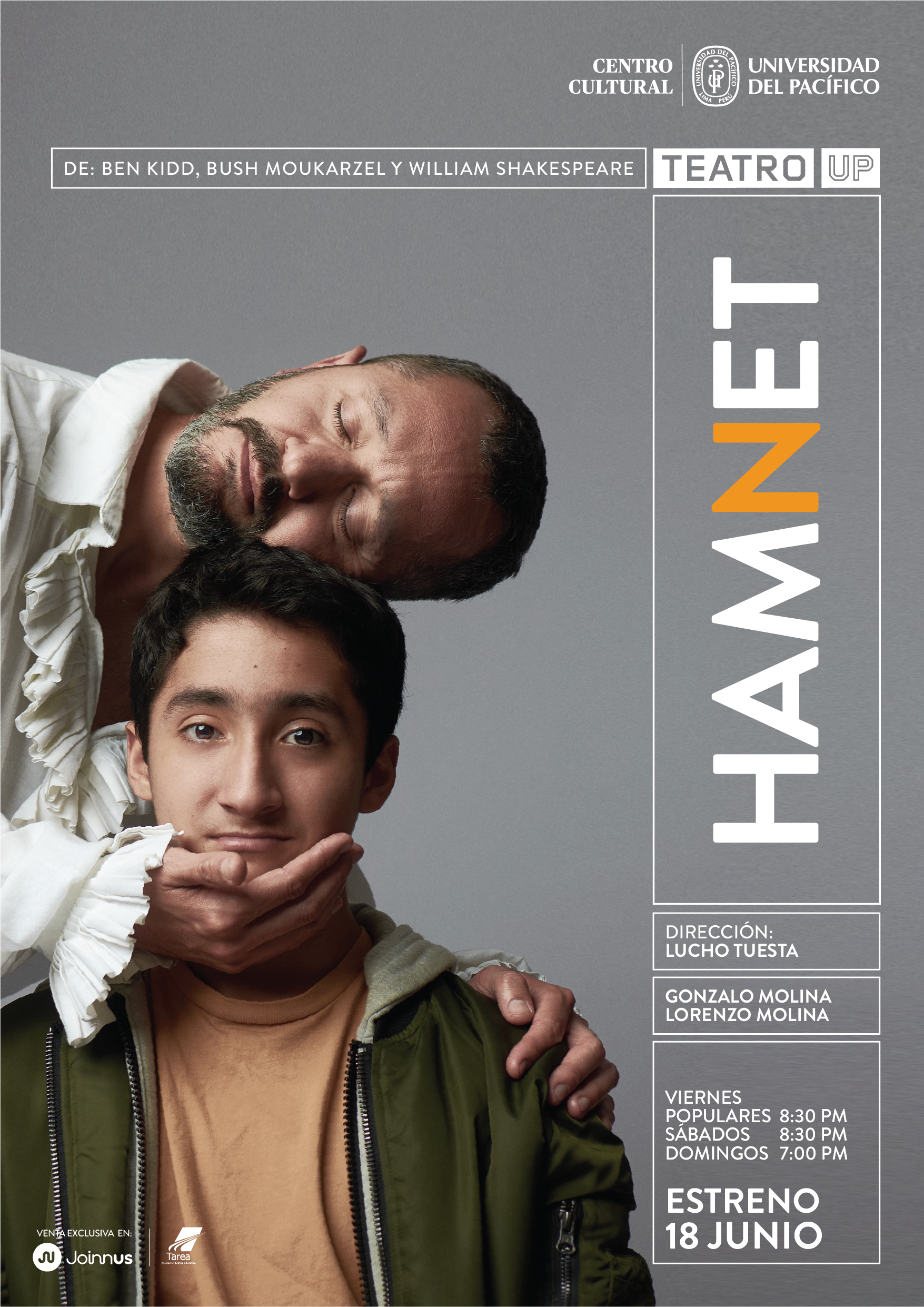 ‘Hamnet’, una obra protagonizada por Gonzalo y Lorenzo Molina