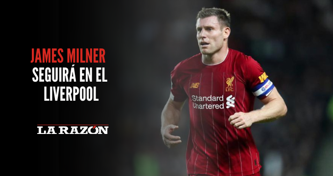 Milner extendió su contrato con el Liverpool