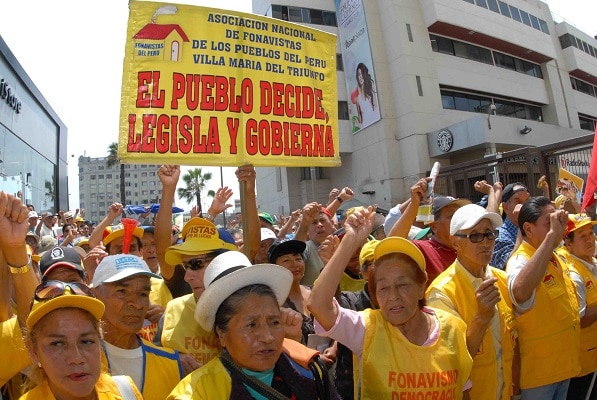 Fonavi), este grupo ha logrado sesionar gracias a la presencia de los tres representantes de los fonavistas.