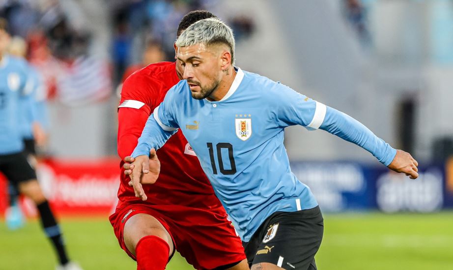 Uruguay aplastó a Panamá en amistoso internacional