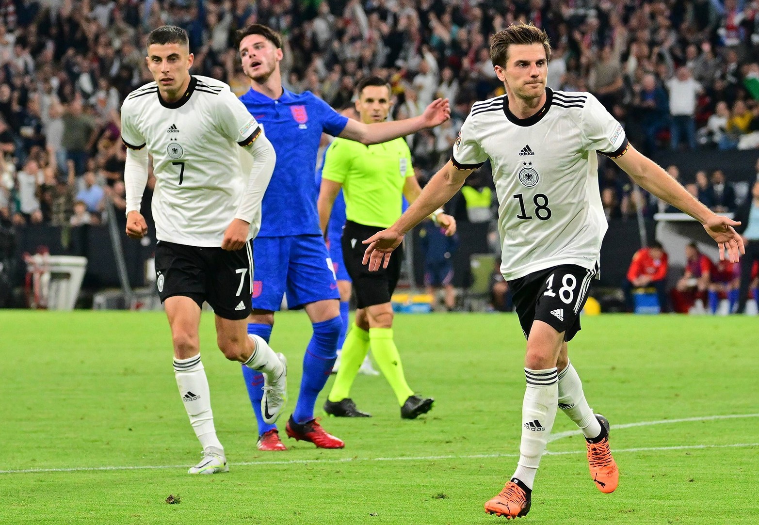 Alemania e Inglaterra igualaron en la fecha 2 de la Liga de Naciones 2022