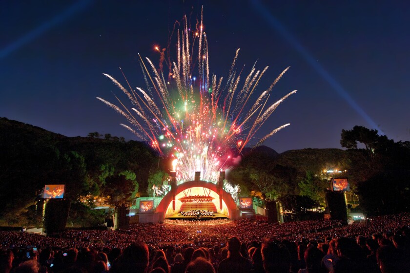 Los Ángeles conmemoran 100 años de música al aire libre