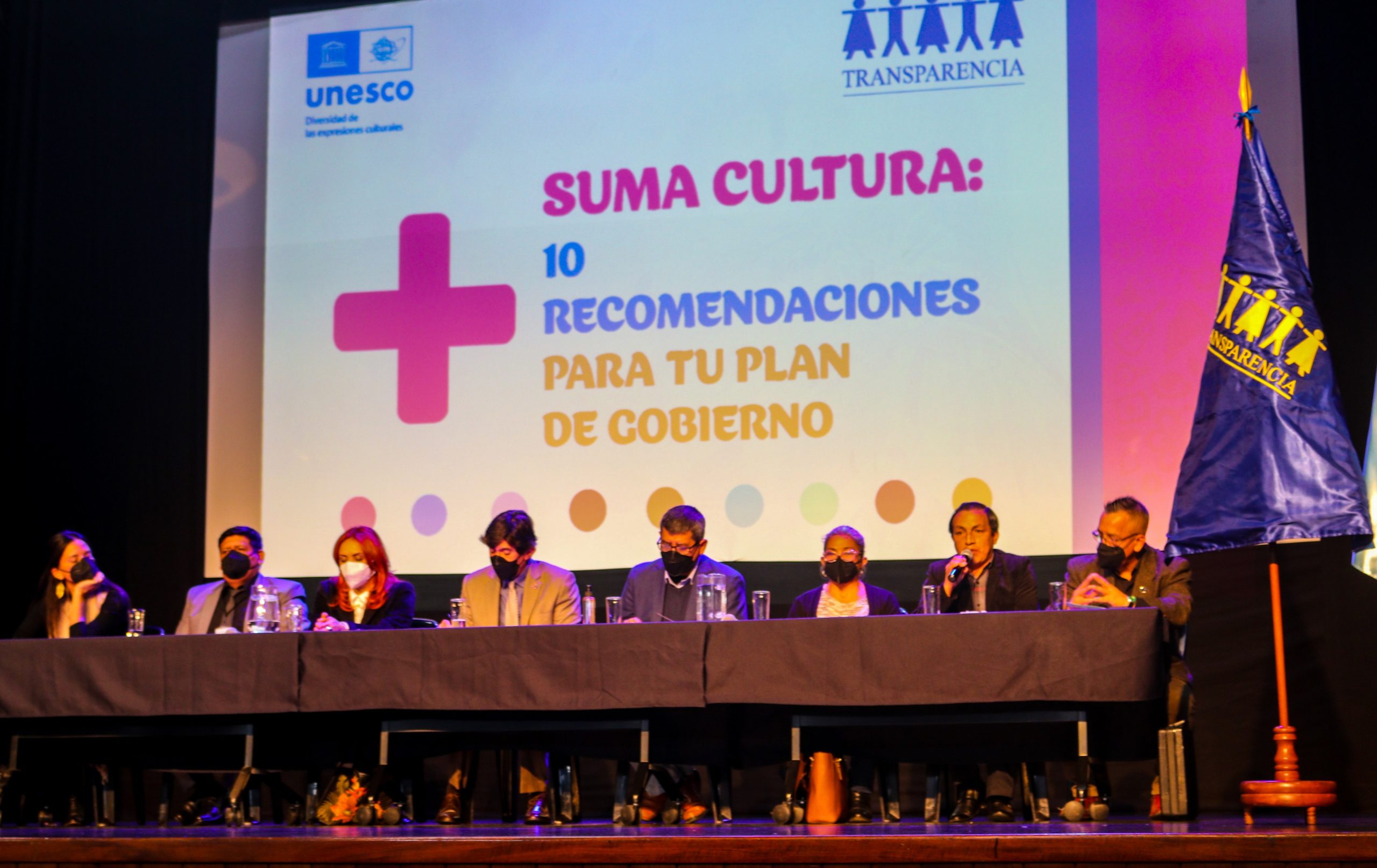 UNESCO y Transparencia llaman los candidatos a incluir la cultura en sus planes de gobierno