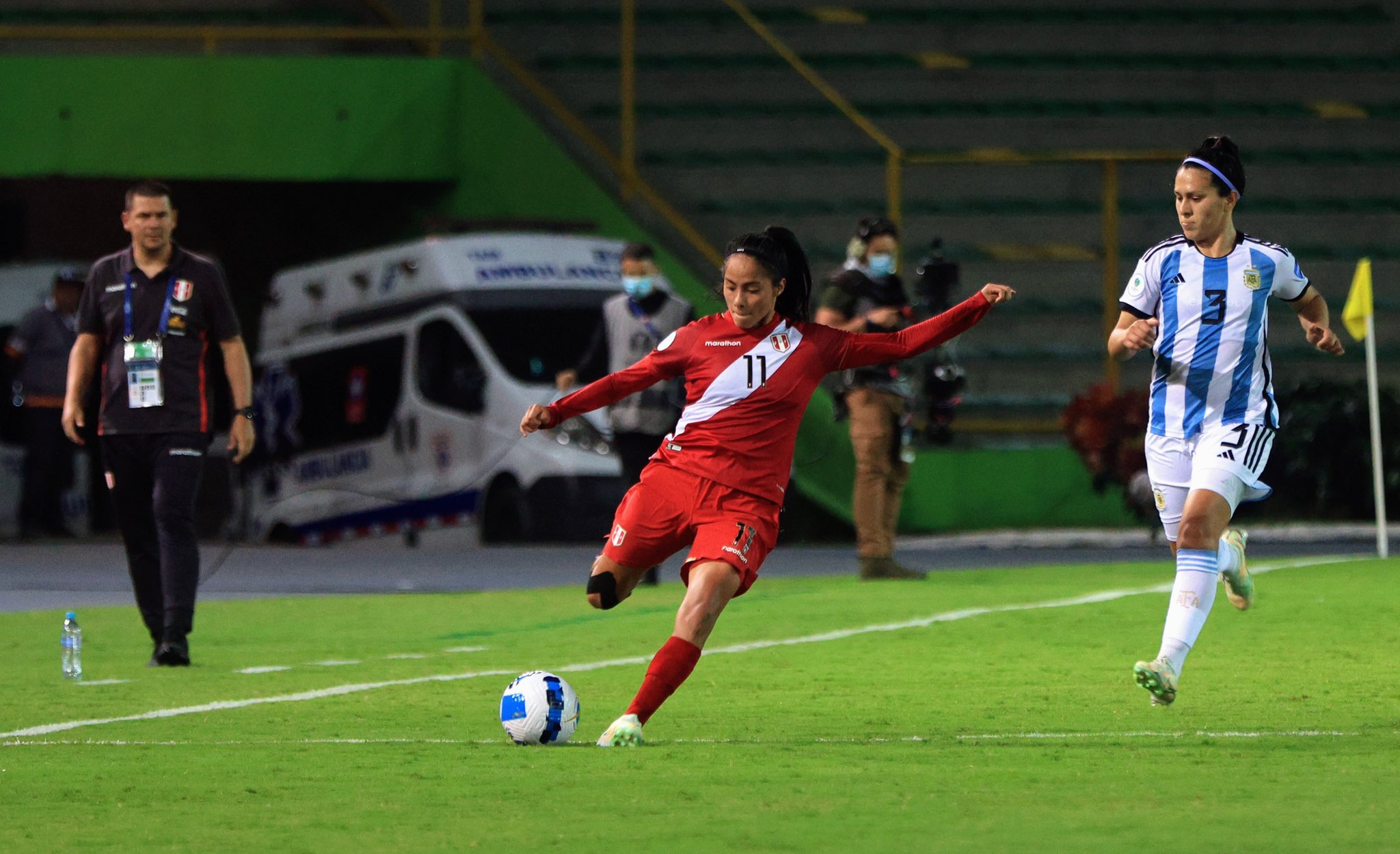 Perú enfrenta a Venezuela por la Copa América Femenina 2022