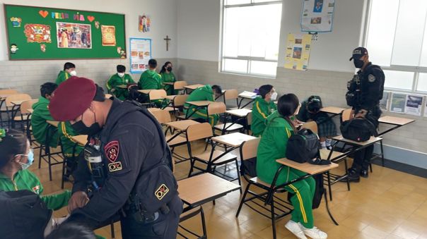 Chiclayo: Amenaza de tiroteo resulto ser broma de un alumno de secundaria