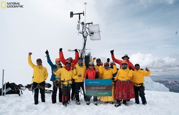 La estación meteorológica más alta de los andes tropicales fue instalada en Perú