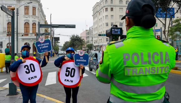 ¡Atención! Hoy rigen los nuevos límites de velocidad en Lima