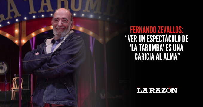 Fernando Zevallos: “Ver un espectáculo de ‘La Tarumba’ es una caricia al alma”