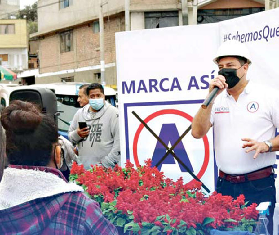 Fernando Velasco lidera encuestas en Chorrillos