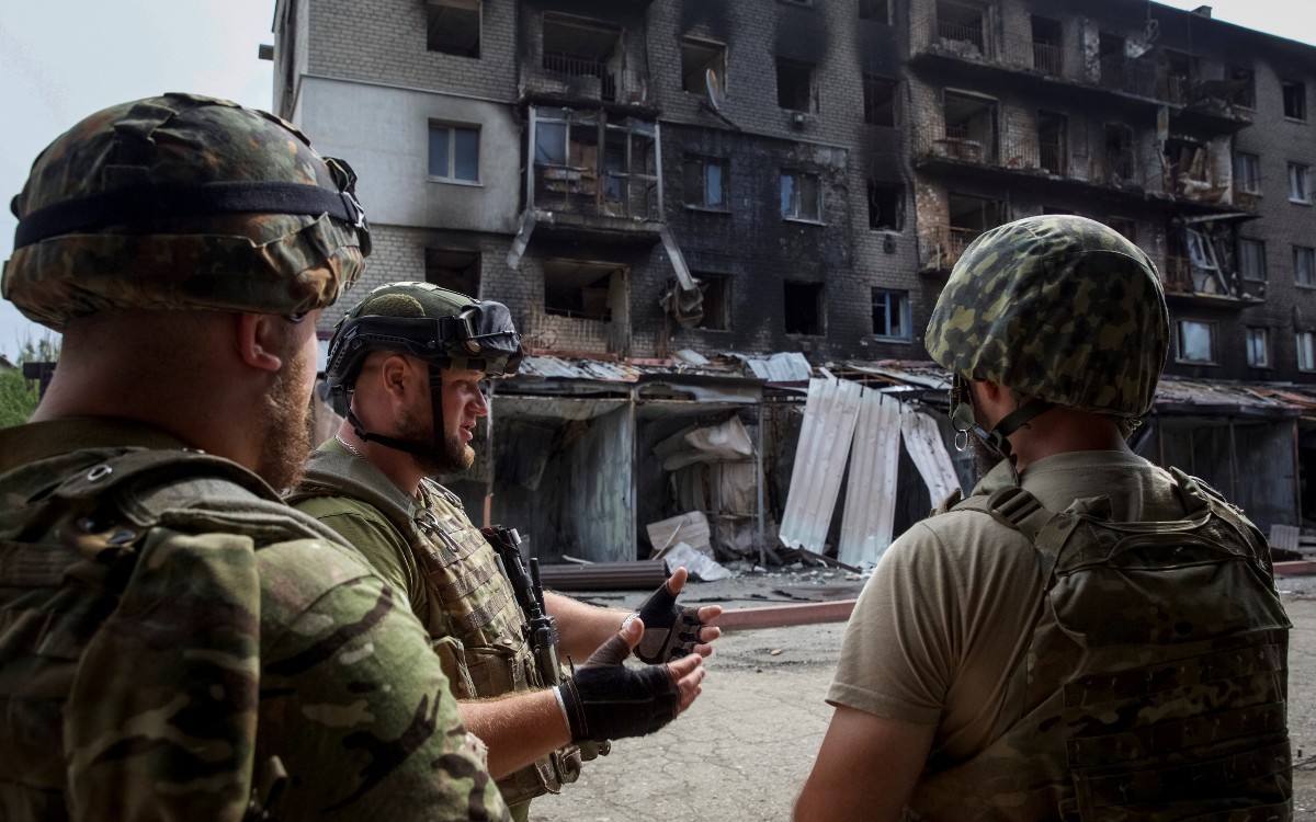 Moscú presenta pruebas de guerra química contra sus tropas en Ucrania