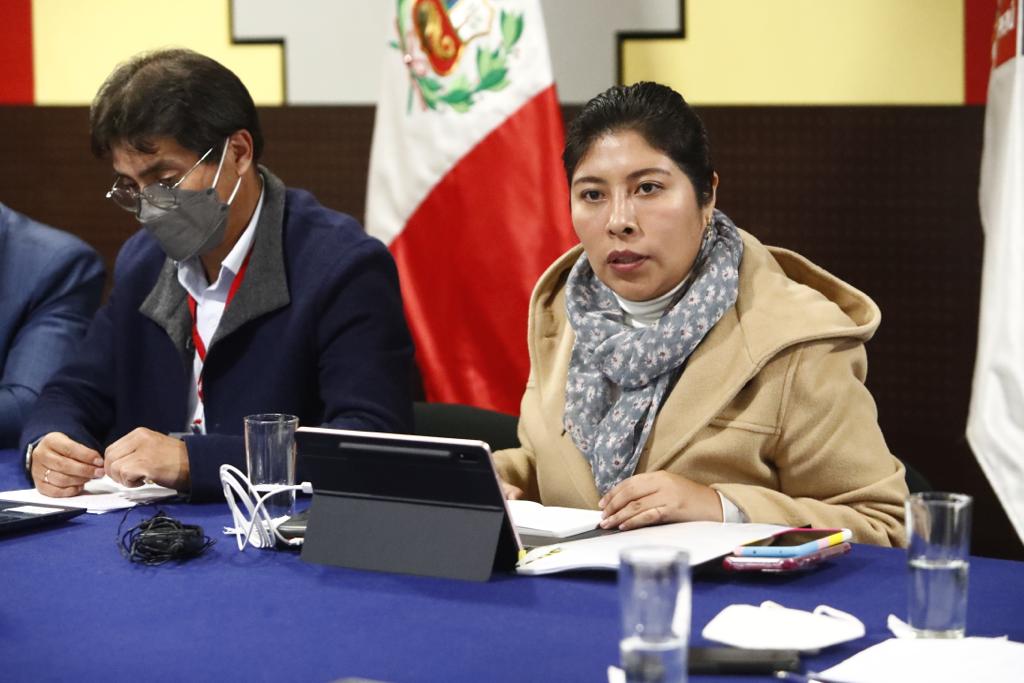 Ministra de Cultura Betssy Chávez
