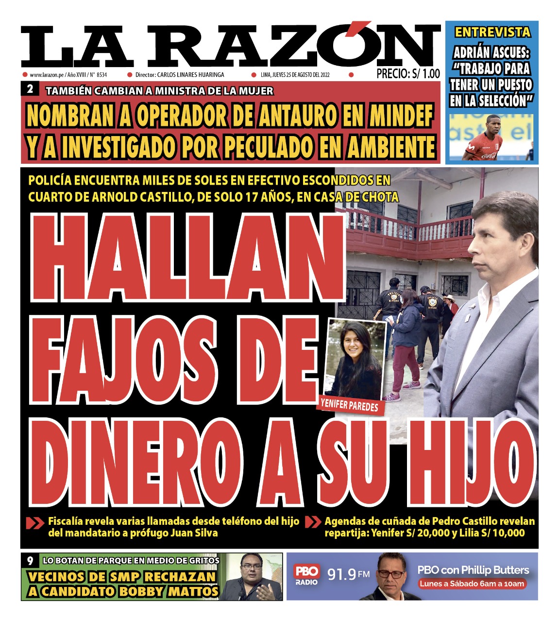 Ediciones Impresas 25/08/2022