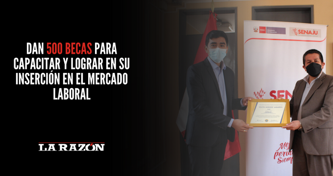 Dan 500 becas para capacitar y lograr en su inserción en el mercado ...