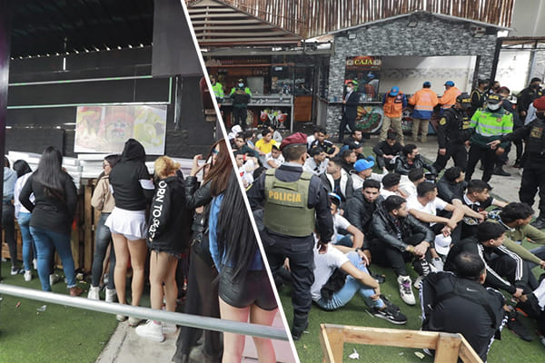 Importante operativo intervienen más  de 200 en discoteca La Cabaña