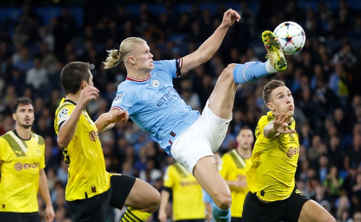 Manchester City derrotó al Borussia Dortmund en la UEFA Champions League