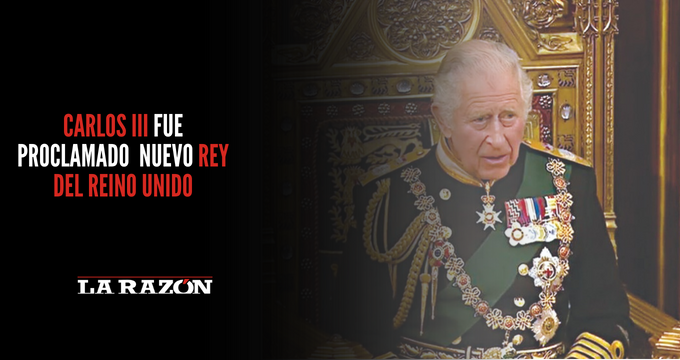 Carlos III Fue Proclamado Nuevo Rey Del Reino Unido - La Razón